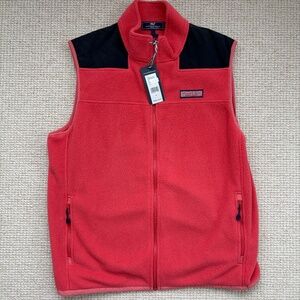 Men’s Vineyard Vines Fleece Vest NWT (L)